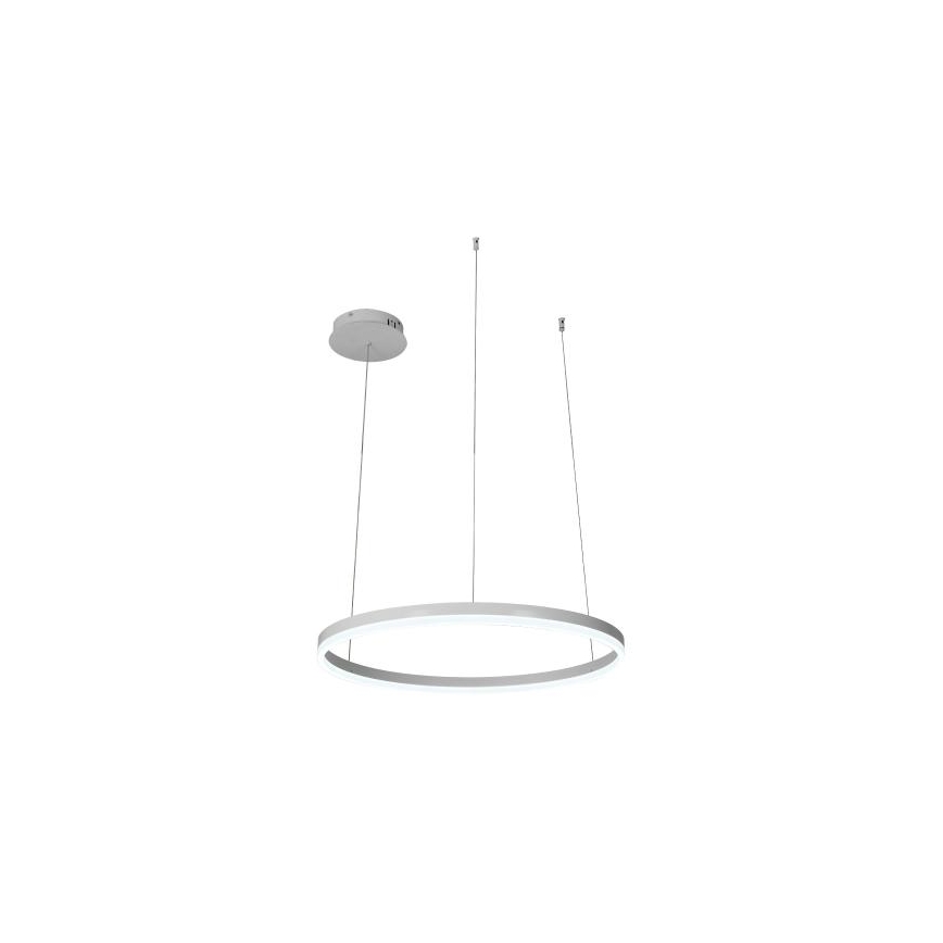 LED ljusreglerad ljuskrona på textilsladd LED/42W/230V 3000-6500K + fjärrkontroll