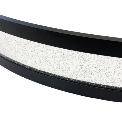 LED ljusreglerad ljuskrona på textilsladd LED/45W/230V 3000-6500K svart + fjärrkontroll