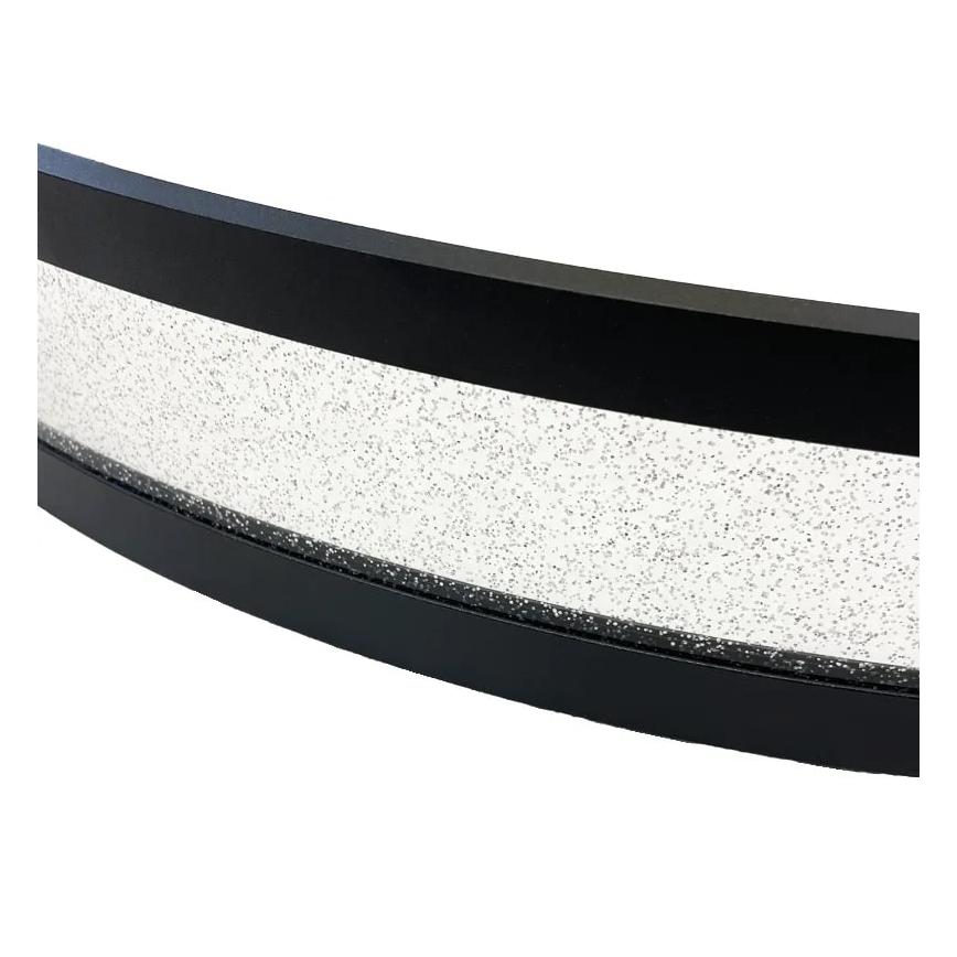 LED ljusreglerad ljuskrona på textilsladd LED/45W/230V 3000-6500K svart + fjärrkontroll