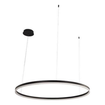 LED ljusreglerad ljuskrona på textilsladd LED/55W/230V 3000-6500K + fjärrkontroll