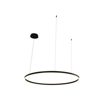 LED ljusreglerad ljuskrona på textilsladd LED/55W/230V 3000-6500K + fjärrkontroll
