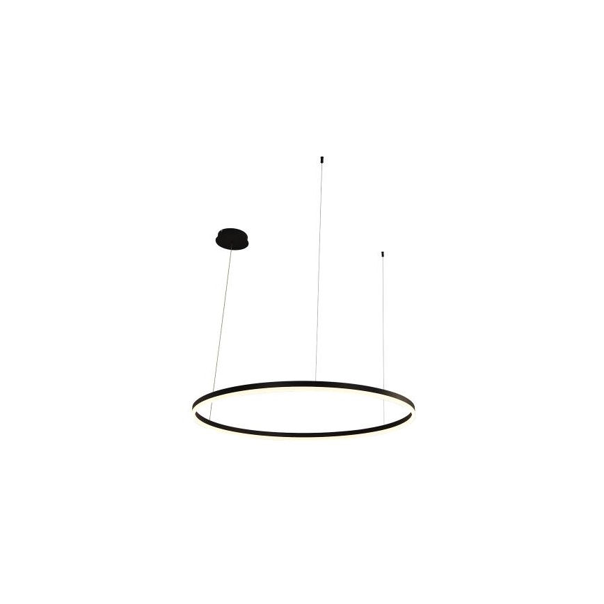 LED ljusreglerad ljuskrona på textilsladd LED/55W/230V 3000-6500K + fjärrkontroll