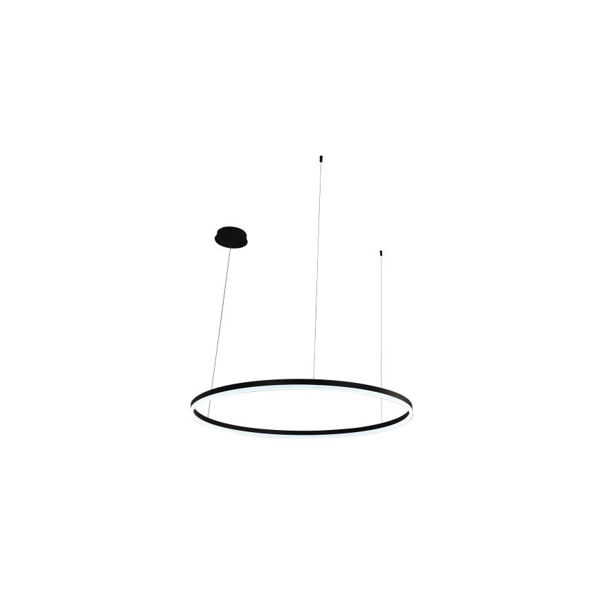 LED ljusreglerad ljuskrona på textilsladd LED/55W/230V 3000-6500K + fjärrkontroll