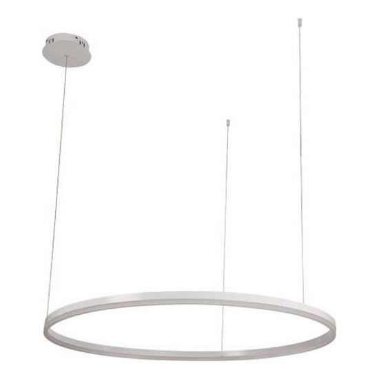 LED ljusreglerad ljuskrona på textilsladd LED/55W/230V 3000-6500K + fjärrkontroll