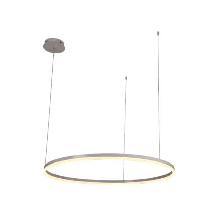 LED ljusreglerad ljuskrona på textilsladd LED/55W/230V 3000-6500K + fjärrkontroll