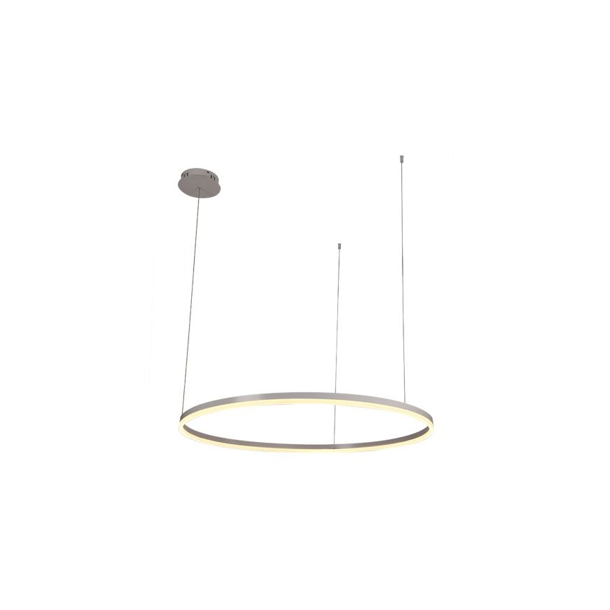 LED ljusreglerad ljuskrona på textilsladd LED/55W/230V 3000-6500K + fjärrkontroll
