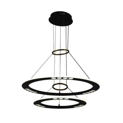 LED ljusreglerad ljuskrona på textilsladd LED/65W/230V 3000-6500K + fjärrkontroll