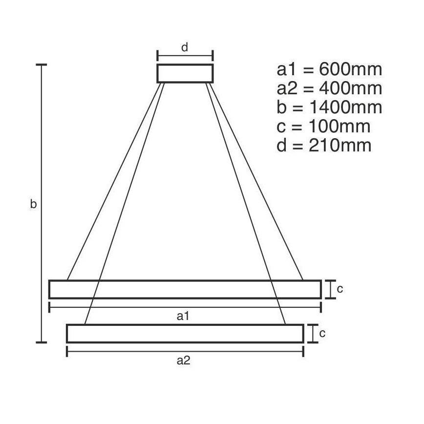 LED Dimbar kristallkronkrona på snöre LED/65W/230V 3000-6500K skinande krom + fjärrkontroll