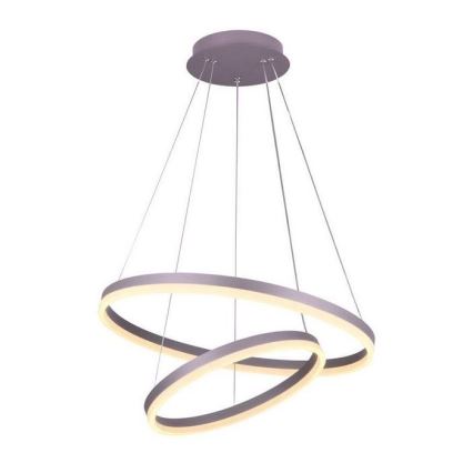 LED ljusreglerad ljuskrona på textilsladd LED/70W/230V 3000-6500K + fjärrkontroll