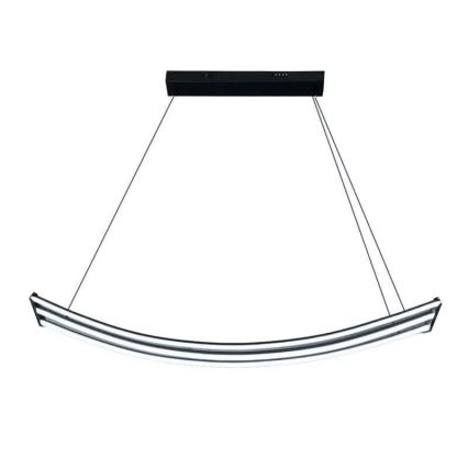 LED ljusreglerad ljuskrona på textilsladd LED/70W/230V 3000-6500K + fjärrkontroll