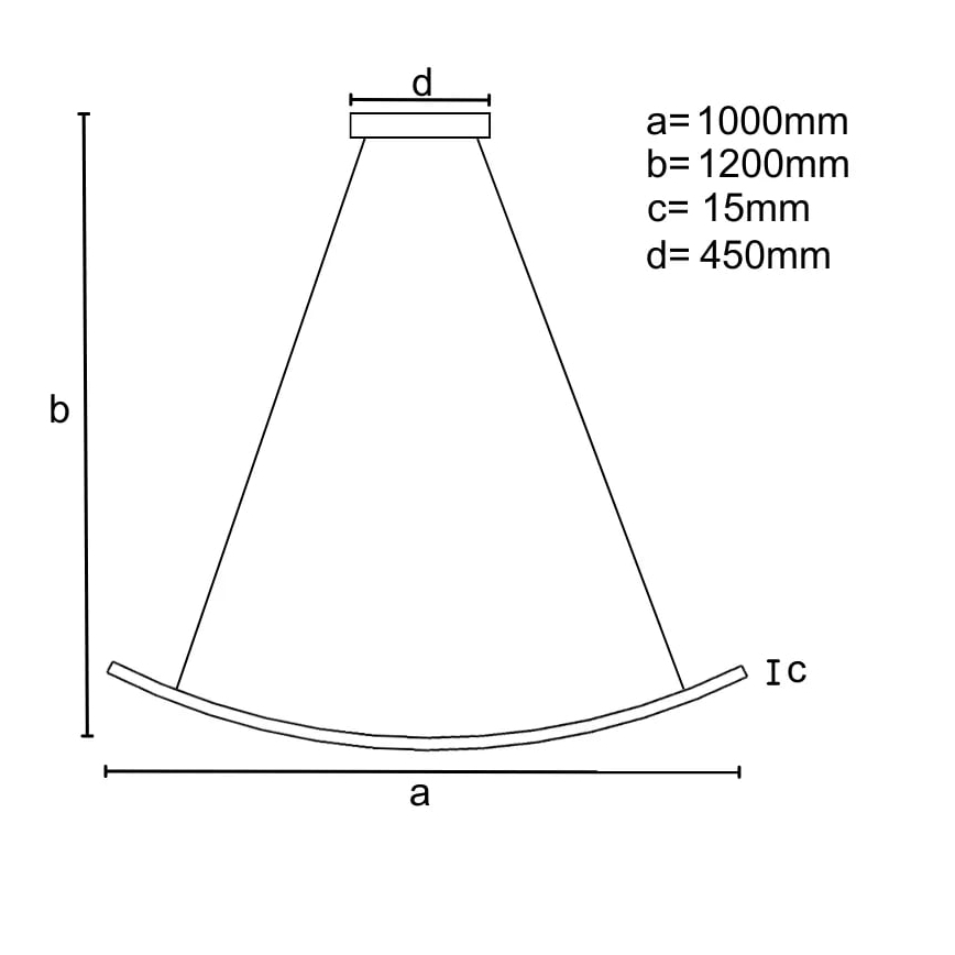 LED ljusreglerad ljuskrona på textilsladd LED/70W/230V 3000-6500K + fjärrkontroll