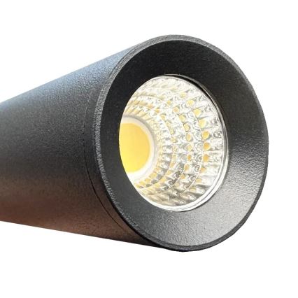 LED ljusreglerad ljuskrona på textilsladd LED/70W/230V 3000-6500K + fjärrkontroll