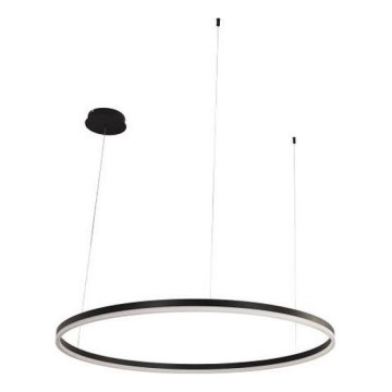 LED ljusreglerad ljuskrona på textilsladd LED/72W/230V 3000-6500K + fjärrkontroll