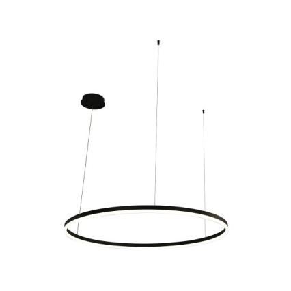 LED ljusreglerad ljuskrona på textilsladd LED/72W/230V 3000-6500K + fjärrkontroll