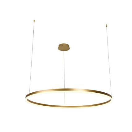 LED ljusreglerad ljuskrona på textilsladd LED/72W/230V 3000-6500K + fjärrkontroll