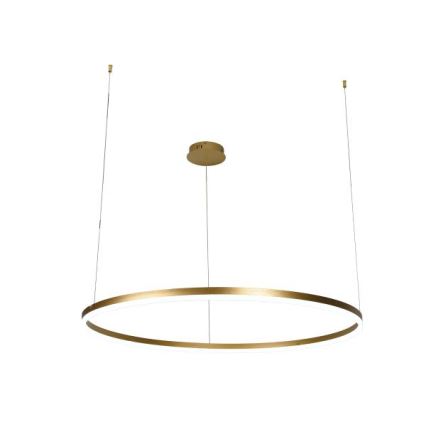 LED ljusreglerad ljuskrona på textilsladd LED/72W/230V 3000-6500K + fjärrkontroll
