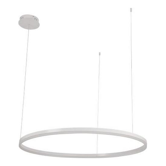 LED ljusreglerad ljuskrona på textilsladd LED/72W/230V 3000-6500K + fjärrkontroll
