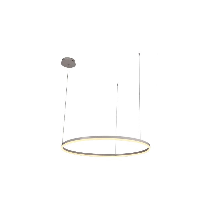 LED ljusreglerad ljuskrona på textilsladd LED/72W/230V 3000-6500K + fjärrkontroll