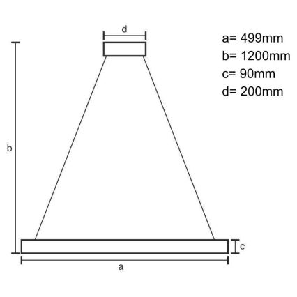 LED ljusreglerad ljuskrona på textilsladd LED/80W/230V 3000-6500K svart + fjärrkontroll