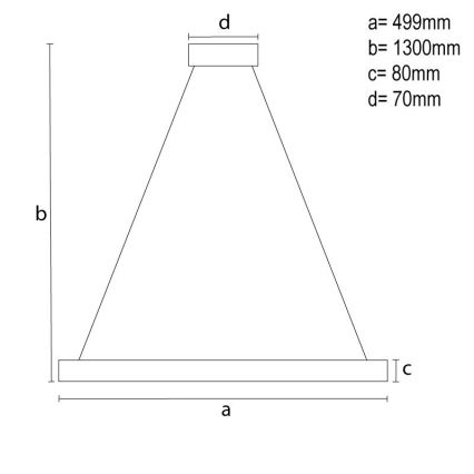 LED Ljusreglerad kristall ljuskrona på snöre LED/80W/230V 3000-6500K svart + fjärrkontroll