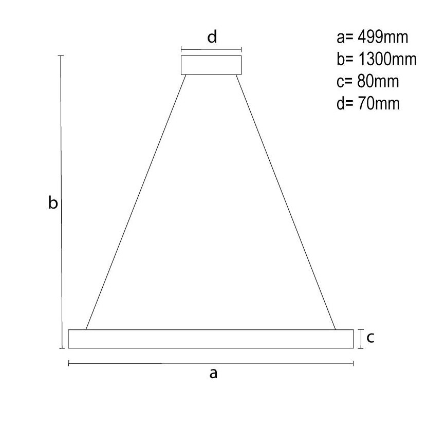 LED Ljusreglerad kristall ljuskrona på snöre LED/80W/230V 3000-6500K svart + fjärrkontroll