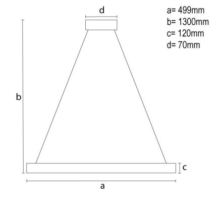 LED Ljusreglerad kristall ljuskrona på snöre LED/80W/230V 3000-6500K svart + fjärrkontroll