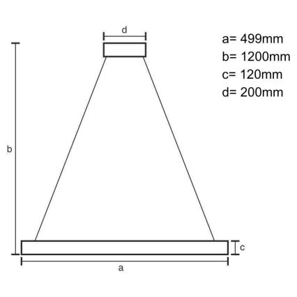 LED Ljusreglerad kristall ljuskrona på snöre LED/90W/230V 3000-6500K vit + fjärrkontroll