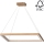 LED ljusreglerad ljuskrona på textilsladd LEGNO 2xLED/33W/230V ek – FSC certifierade