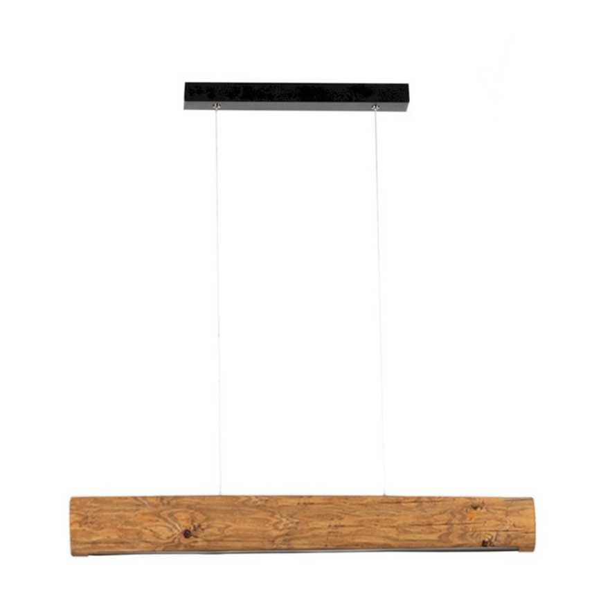 LED ljusreglerad ljuskrona på textilsladd LUCAS LED/25,5W/230V tall