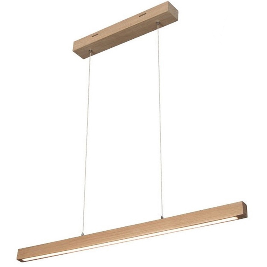 LED ljusreglerad ljuskrona på textilsladd SMAL LED/12W/230V ek