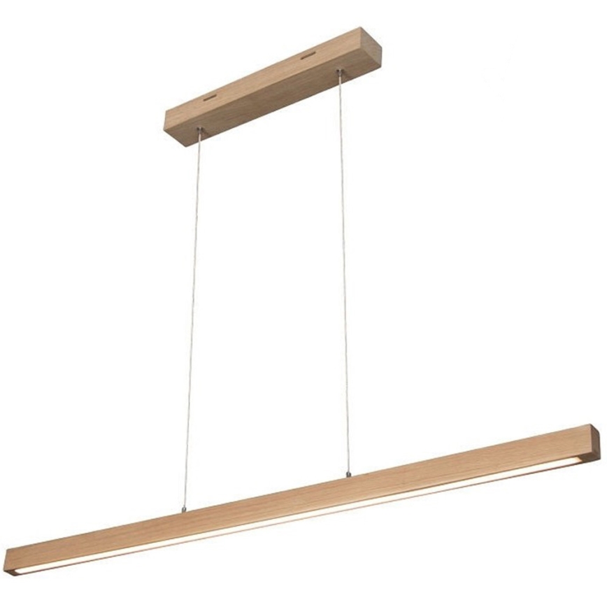 LED ljusreglerad ljuskrona på textilsladd SMAL LED/15W/230V ek