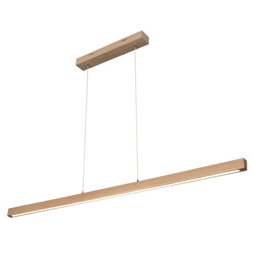 LED ljusreglerad ljuskrona på textilsladd SMAL LED/18W/230V ek