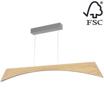 LED ljusreglerad ljuskrona på textilsladd ZIAD LED/14W/230V ek – FSC certifierade
