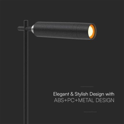 LED Ljusreglerad magnetic rechargeable bordslampa 03.01.2001 LED/3W/5V 4000K 1500 mAh svart