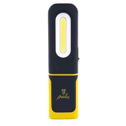 LED Ljusreglerad rechargeable fungerar flashlight LED/8W/5V IP44 420 lm 1200 mAh