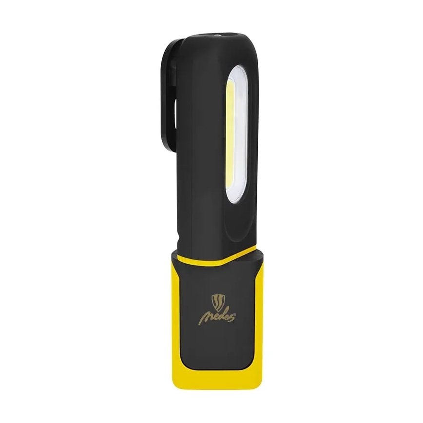 LED Ljusreglerad rechargeable fungerar flashlight LED/8W/5V IP44 420 lm 1200 mAh