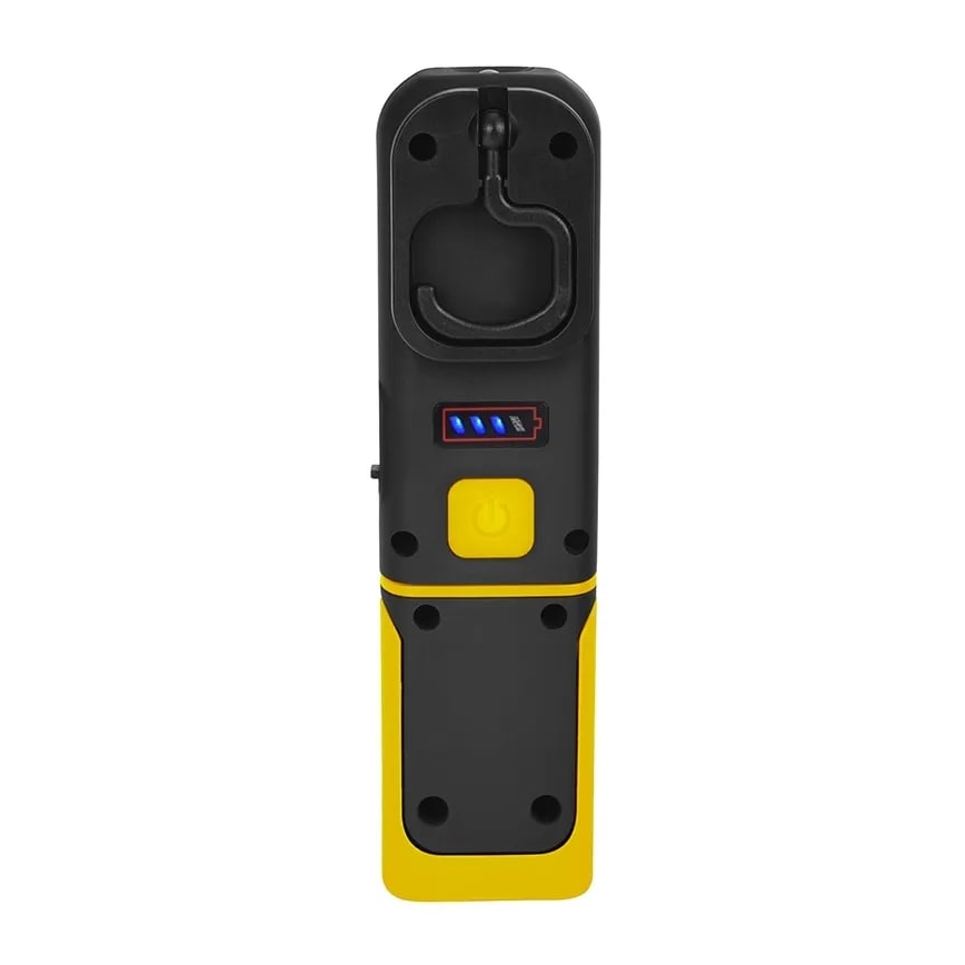 LED Ljusreglerad rechargeable fungerar flashlight LED/8W/5V IP44 420 lm 1200 mAh