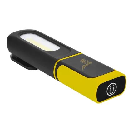 LED Ljusreglerad rechargeable fungerar flashlight LED/8W/5V IP44 420 lm 1200 mAh