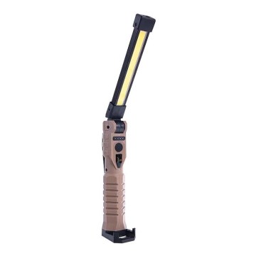 LED Ljusreglerad rechargeable fungerar flashlight med strömbanksfunktion LED/4W/5V IPX4 600 lm 2000mAh