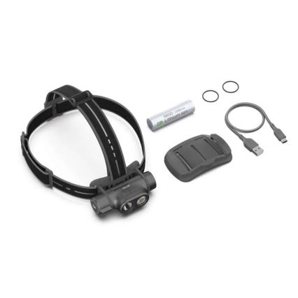 LED Ljusreglerad rechargeable headlamp GP XPLOR PHR19 LED/1x18650/5V IPX8