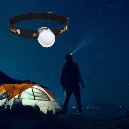 LED Ljusreglerad rechargeable headlamp LED/8W/5V IP42 210 lm 800 mAh