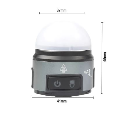 LED Ljusreglerad rechargeable headlamp LED/8W/5V IP42 210 lm 800 mAh