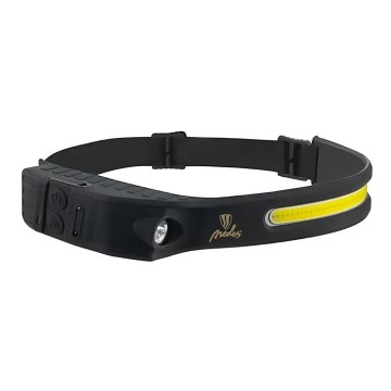 LED Ljusreglerad rechargeable headlamp med sensor LED/8W/5V IP44 570 lm 2000 mAh