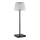 LED Ljusreglerad rechargeable lampa KATIE LED/4W/10V 1800mAh IP44 CRI 90 svart