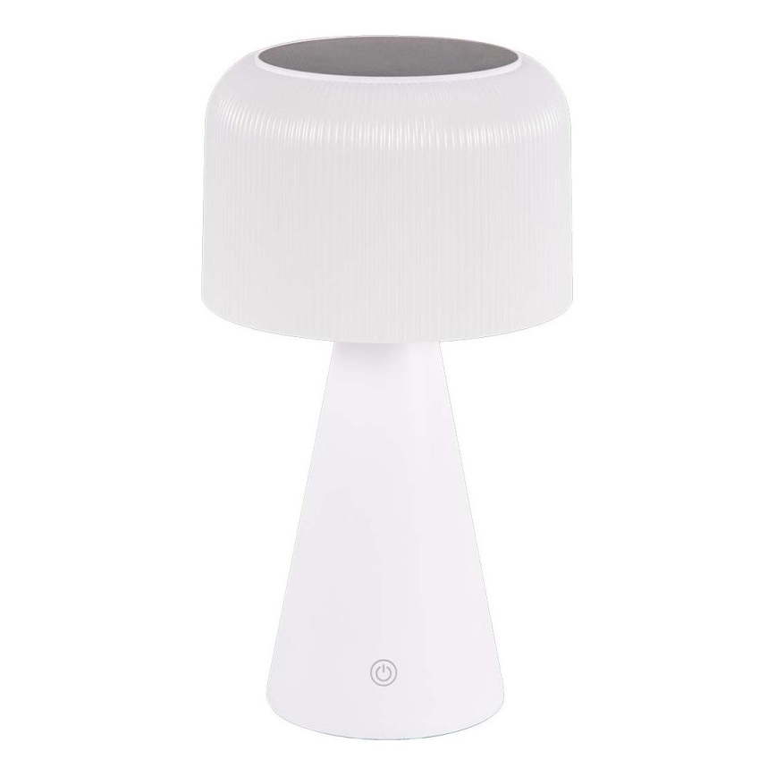 LED Ljusreglerad solcell beröring bordslampa LIMA LED/3,7V 1800 mAh 3000/4000/5000K IP44 vit