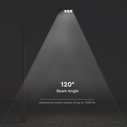 LED Dimmerbar gatulampor med solceller med rörelse- och skymningsgivare LED/12W/3,2V 6000K IP65 10000 mAh svart + fjärrkontroll