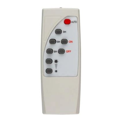 LED Ljusreglerad solcell gata lampa LED/50W/6,4V 6000K IP65 50000 mAh + fjärrkontroll