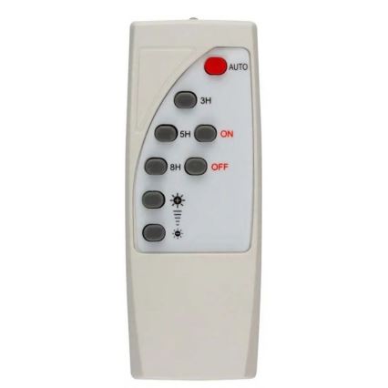 LED Ljusreglerad solcell gata lampa SAMSUNG CHIP LED/50W/6,4V 6000K IP65 30000 mAh + fjärrkontroll