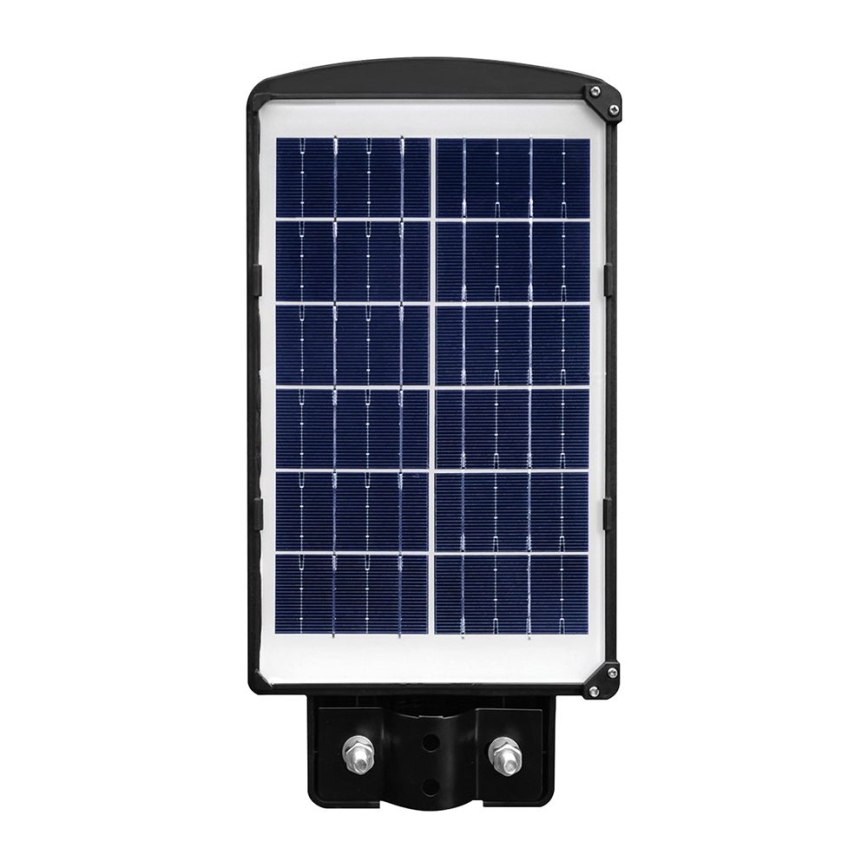 LED Dimmerbar gatulampor med solceller med rörelse- och skymningsgivare LED/6W/3,2V 6000K IP65 5000 mAh svart + fjärrkontroll