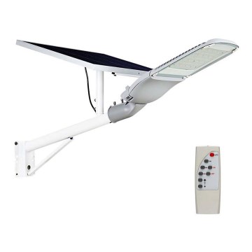 LED Ljusreglerad solcell gata lampa SAMSUNG CHIP LED/50W/6,4V 6000K IP65 + fjärrkontroll